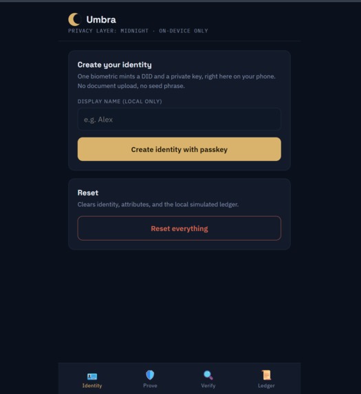 Umbra – screenshot 1