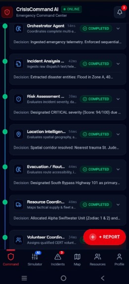 CrisisCommand AI – screenshot 3