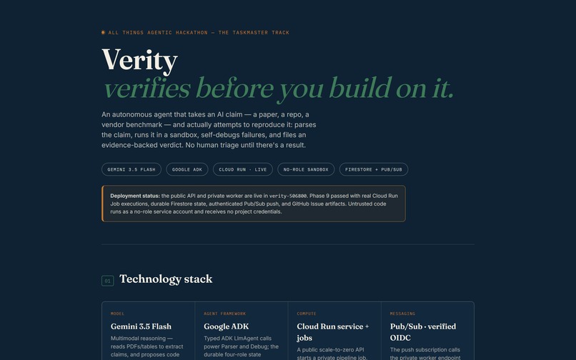 Verity  – screenshot 1