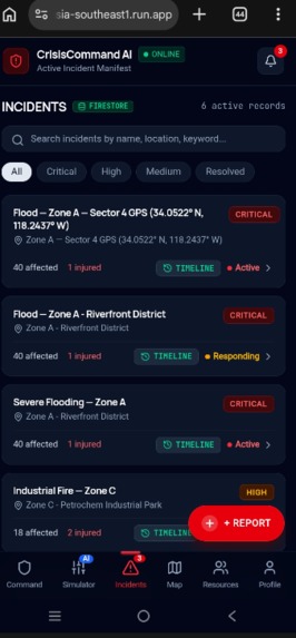 CrisisCommand AI – screenshot 6