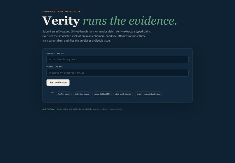 Verity  – screenshot 2