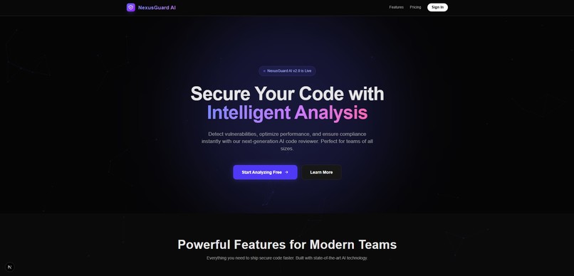 NexusGuard AI – screenshot 1