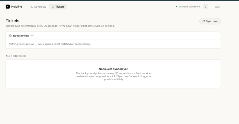 Holdline – screenshot 1