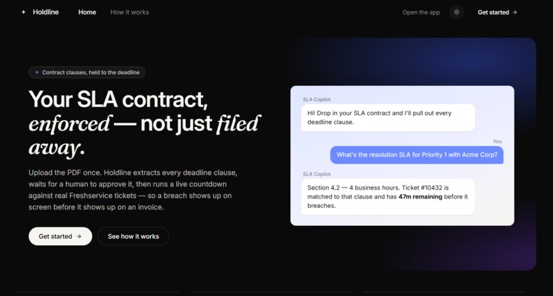 Holdline – screenshot 4