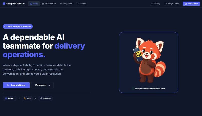 Exception Resolver – screenshot 1