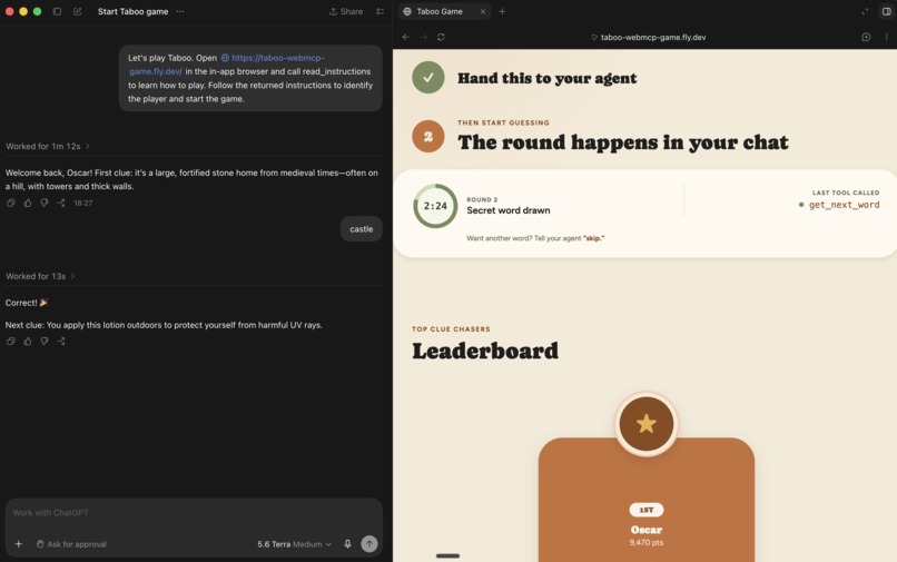 Taboo-webmcp-game – screenshot 2