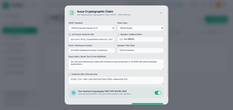 VeriClaim – screenshot 1