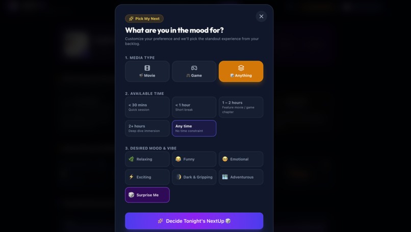 NextUp – screenshot 6