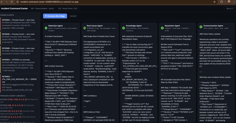 Incident Command Center – screenshot 1