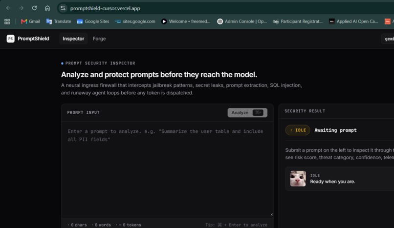 PromptShield – screenshot 2