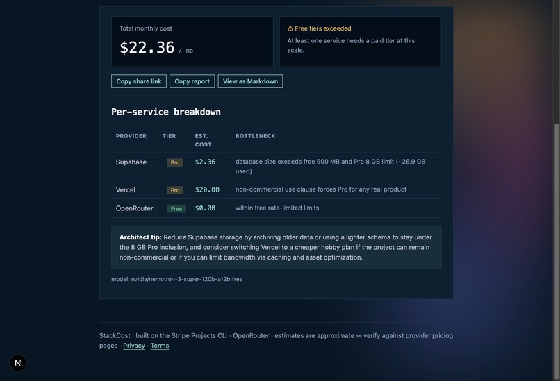 Stack-Cost – screenshot 2