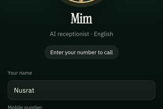 Mim, The Smart AI Receptionist