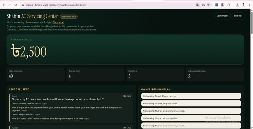 Mim, The Smart AI Receptionist – screenshot 7