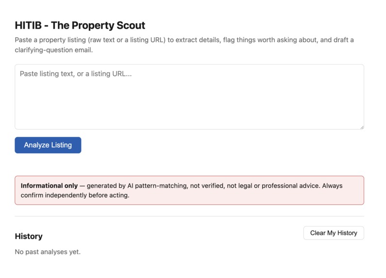 HITIB - The Property Scout – screenshot 2