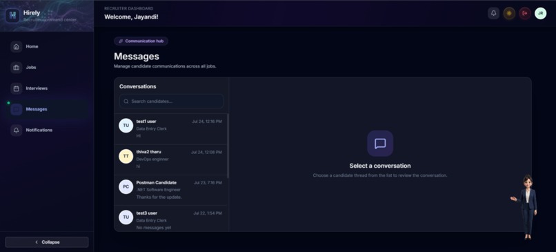 Hirely – screenshot 3