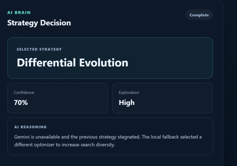 OptiAgent  – screenshot 9