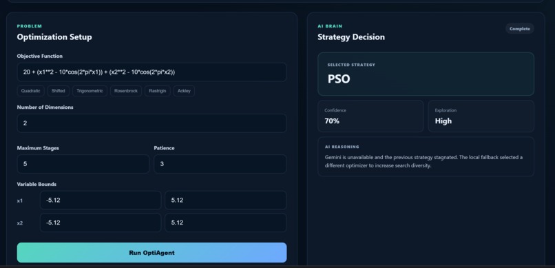 OptiAgent  – screenshot 12