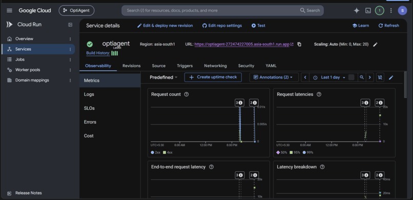 OptiAgent  – screenshot 13
