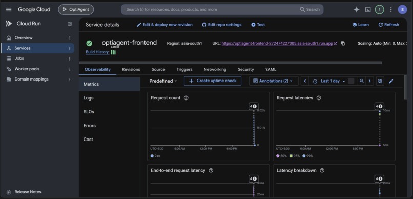 OptiAgent  – screenshot 14
