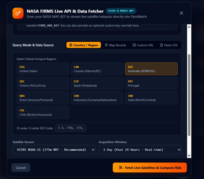 PyroWatch – screenshot 2