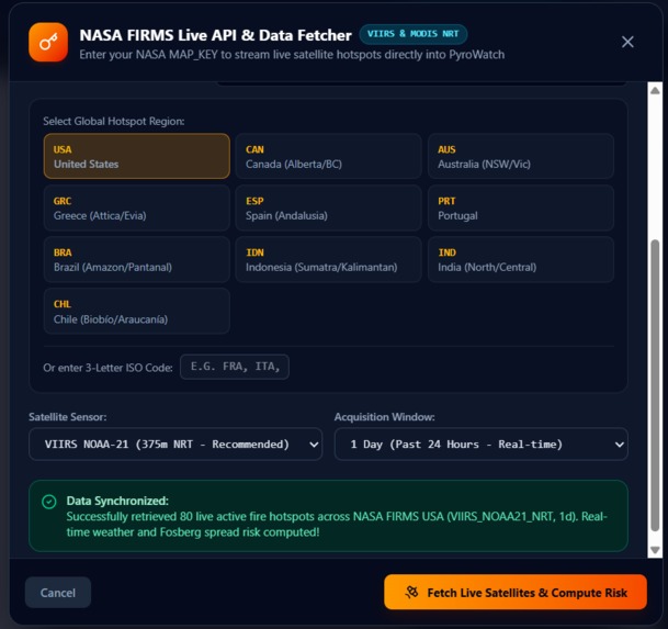 PyroWatch – screenshot 3