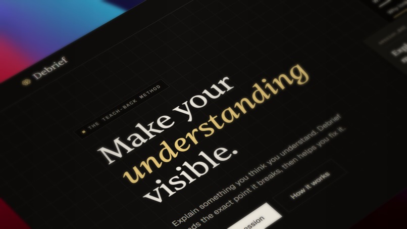 Debrief – screenshot 1