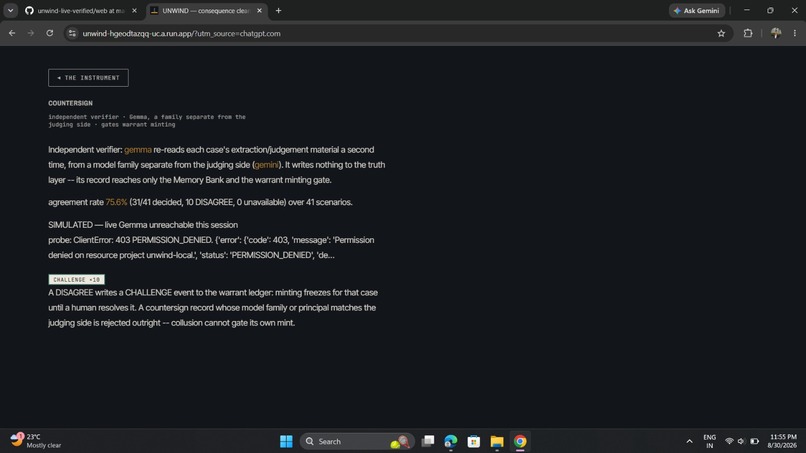UNWIND — Governed Autonomous Operations – screenshot 14