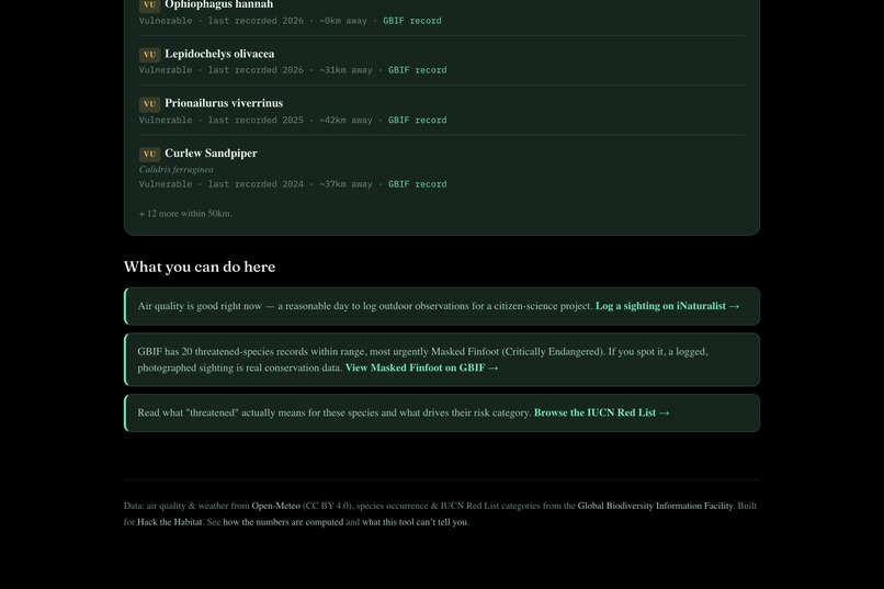 HABITAT PULSE – screenshot 4