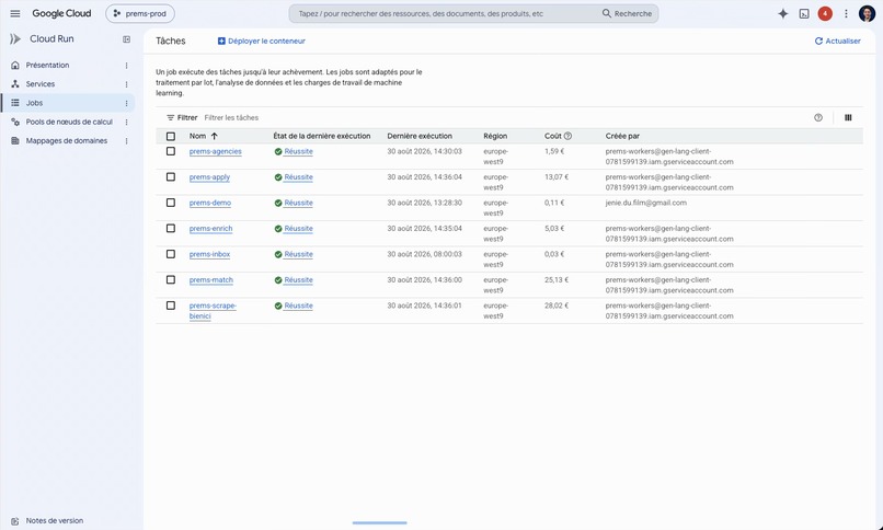 Prems – screenshot 2