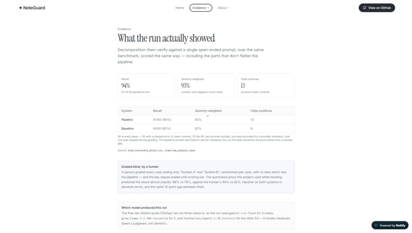 Clinical Note Guard – screenshot 5