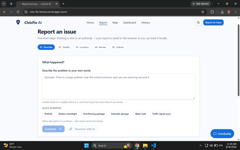 CivicFix AI – screenshot 6