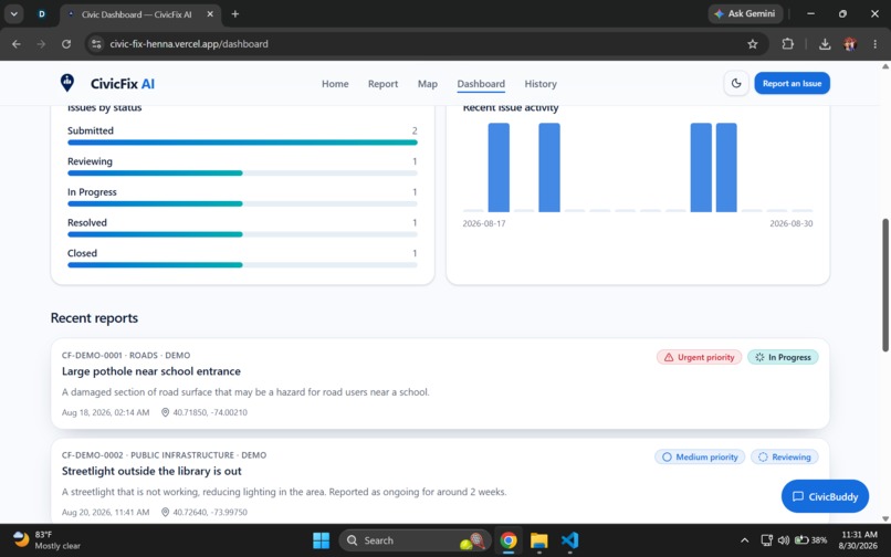 CivicFix AI – screenshot 8