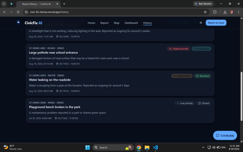 CivicFix AI – screenshot 12