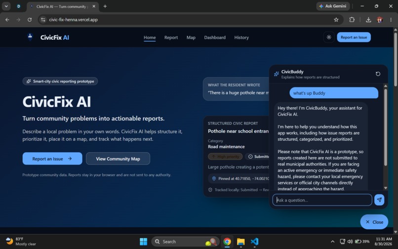 CivicFix AI – screenshot 13