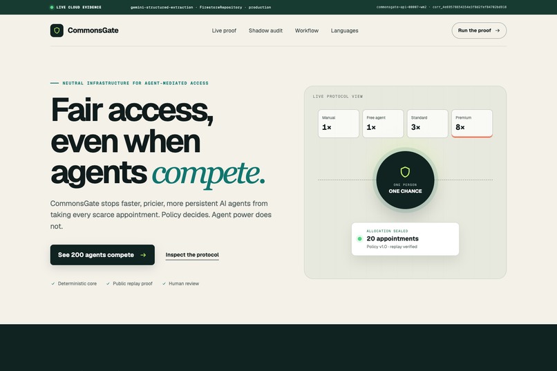 CommonsGate – screenshot 1