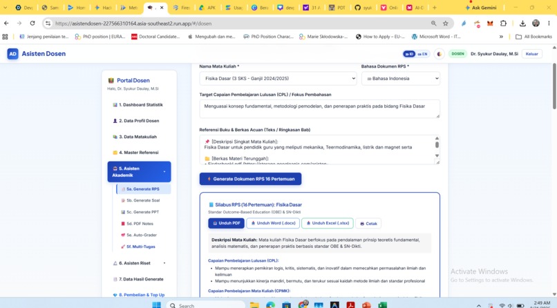 Asisten Dosen App – screenshot 2