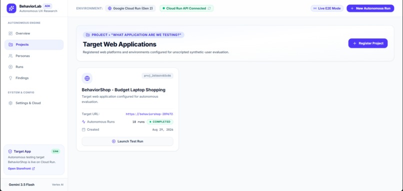 BehaviorLab – screenshot 2