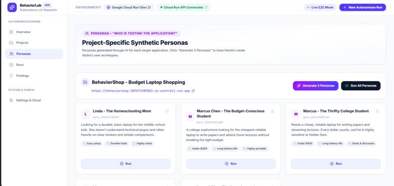 BehaviorLab – screenshot 3