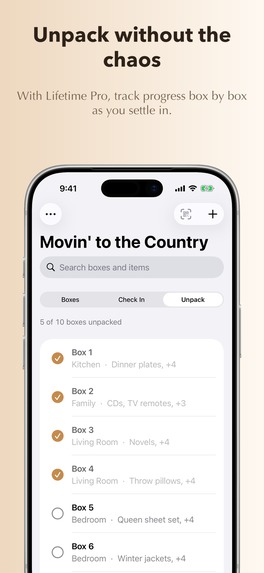 Moving Box Tracker – screenshot 7