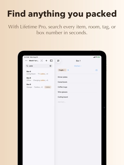Moving Box Tracker – screenshot 10