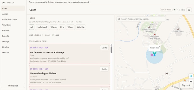 EARTH RELAY – screenshot 8