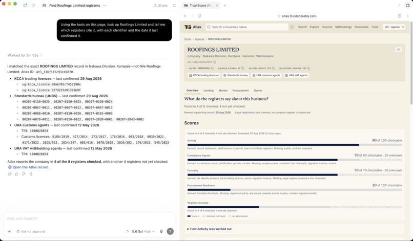 TrustScore Atlas – screenshot 1