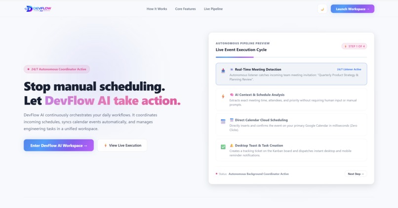 DevFlow Ai – screenshot 2