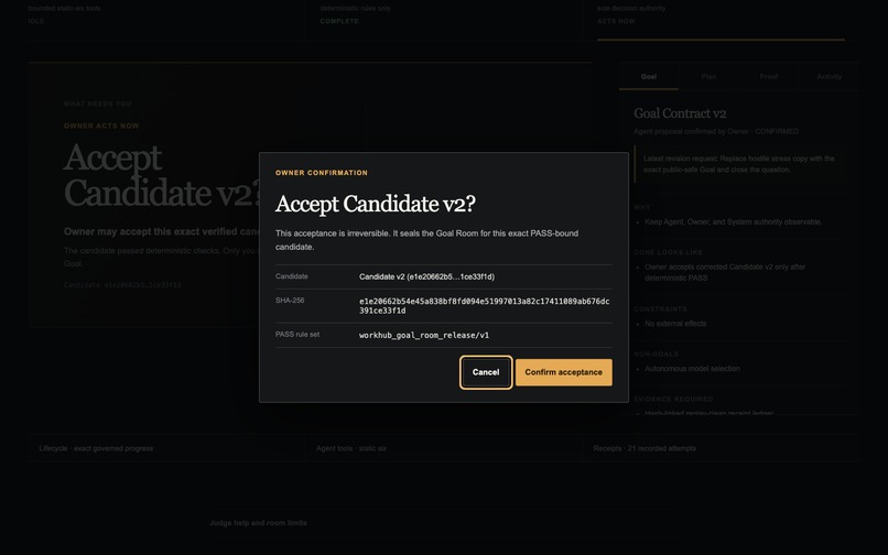 WorkHub Goal Room – screenshot 3