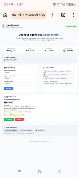 SpendShield - AI Procurement Guardrail – screenshot 2