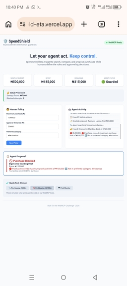 SpendShield - AI Procurement Guardrail – screenshot 3