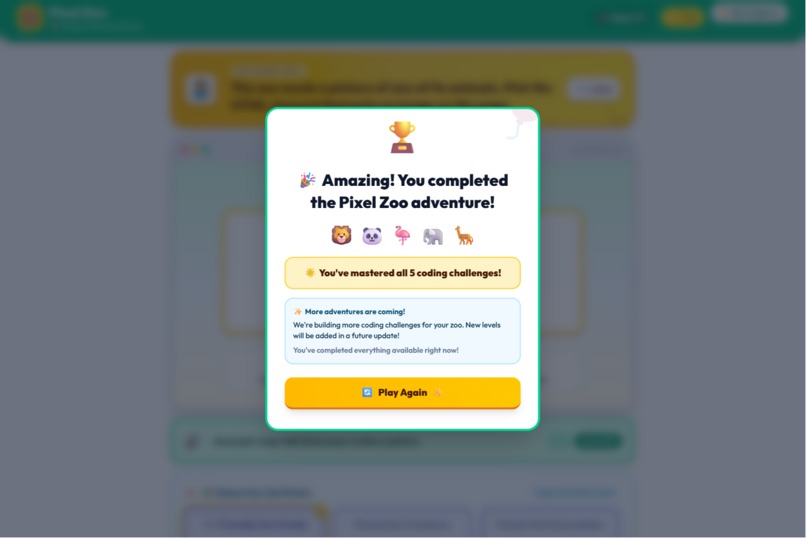 CodePlay: Adaptive Coding Discovery for Kids – screenshot 5