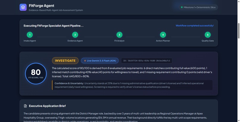 FitForge Agent – screenshot 9