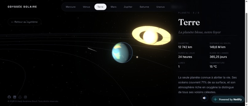 Odyssée solaire – screenshot 1