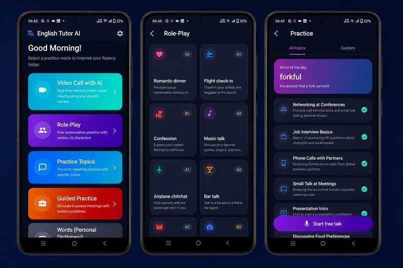 Lily AI - Multimodal English Tutor – screenshot 4